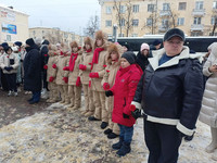 Участие в церемонии, посвященной памяти блокадного Ленинграда