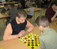 Городские соревнования по русским шашками среди школьников